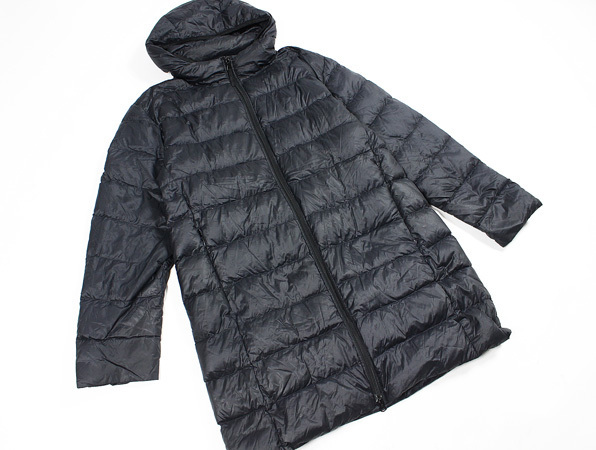 UNIQLO ユニクロ ウルトラライト 軽量 ダウンコート 黒 XL