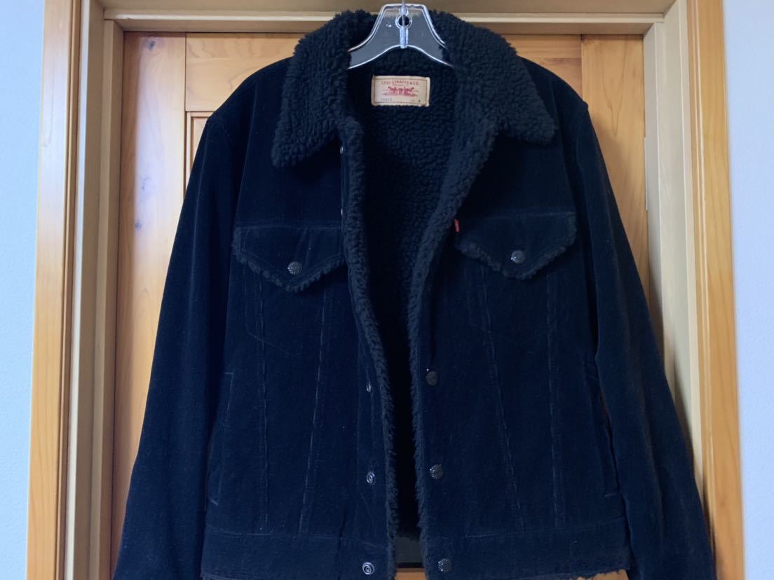 豊富な，低価 暖か 防寒 Levi's リーバイス ボアジャケット 50'sロカビリーRUDO ハーレー ライダース バイカー ツーリング ライディング(デニム、コットン)｜売買されたオークション情報、yahooの商品 男性用