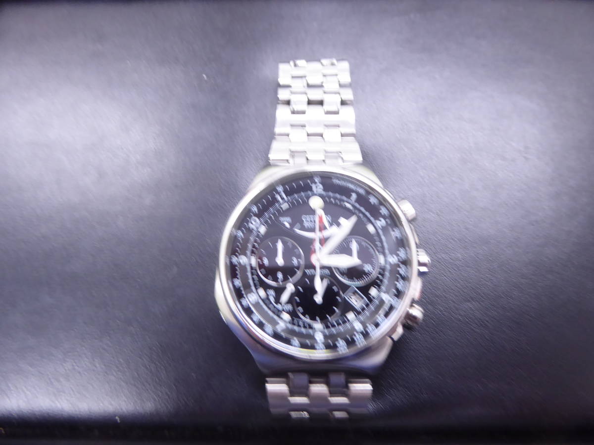CITIZEN シチズン ECO-DRIVE クロノグラフ 電池切れ