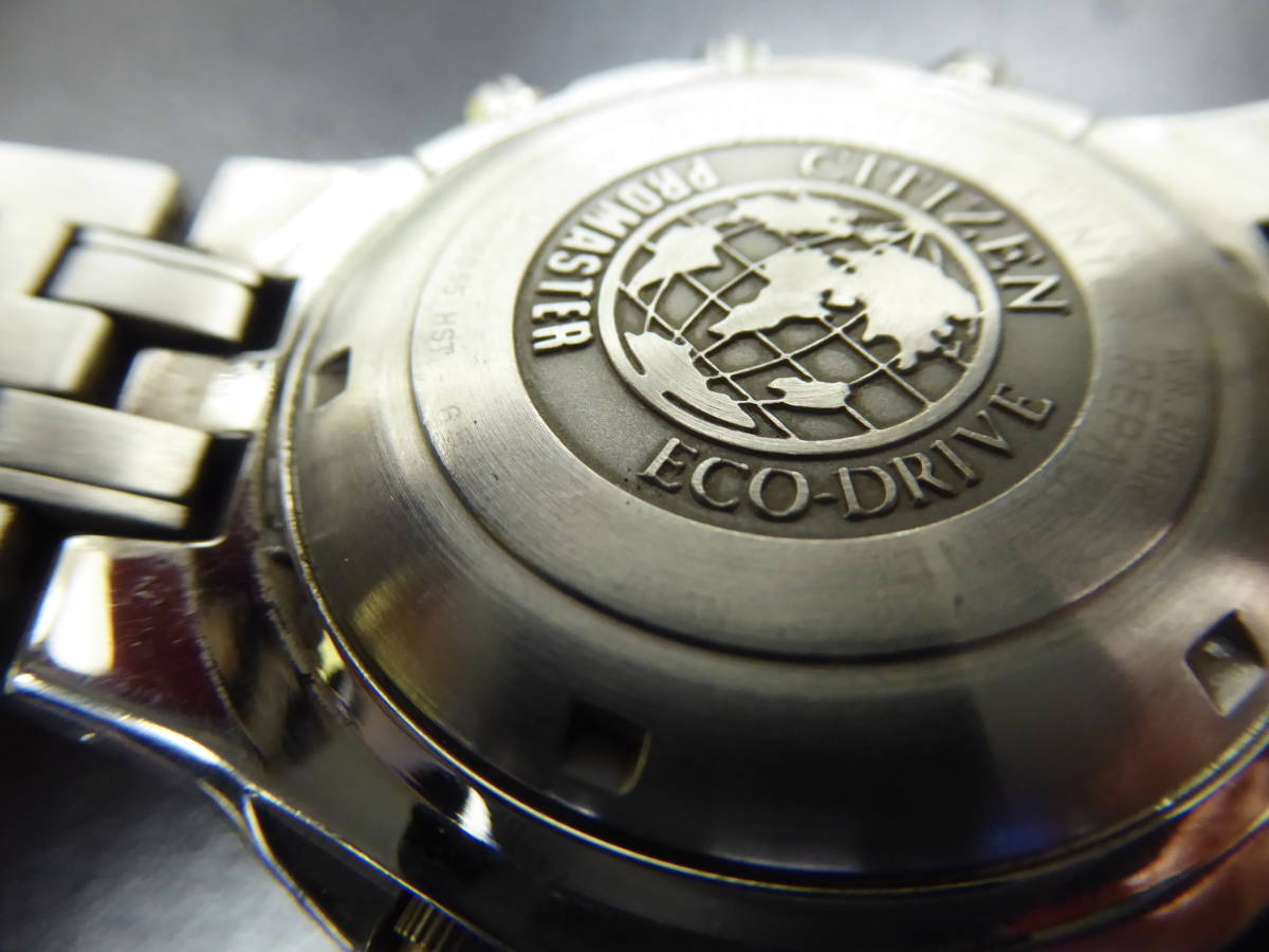 CITIZEN シチズン ECO-DRIVE クロノグラフ 電池切れ