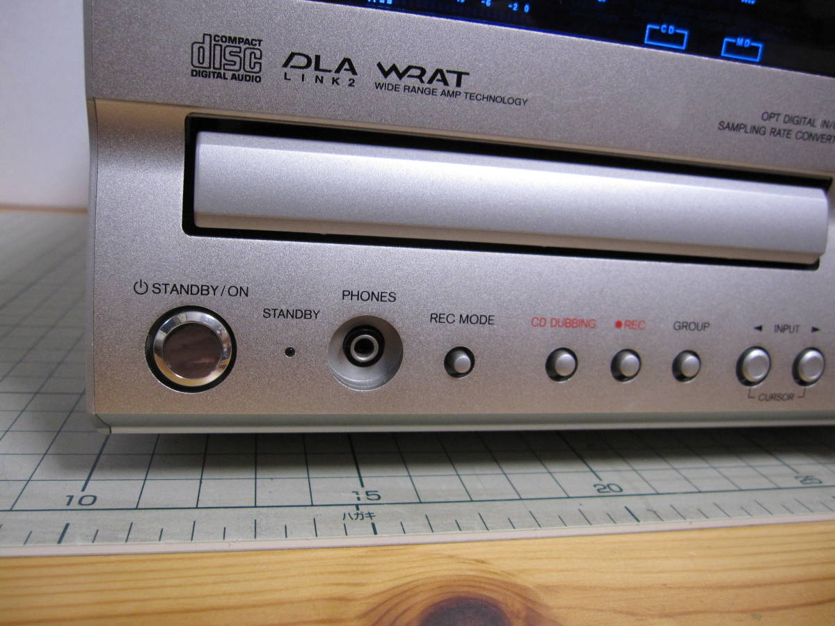 準美品・動作品 ONKYO /オンキヨー FR-X7A MDチューナーミニコンポ