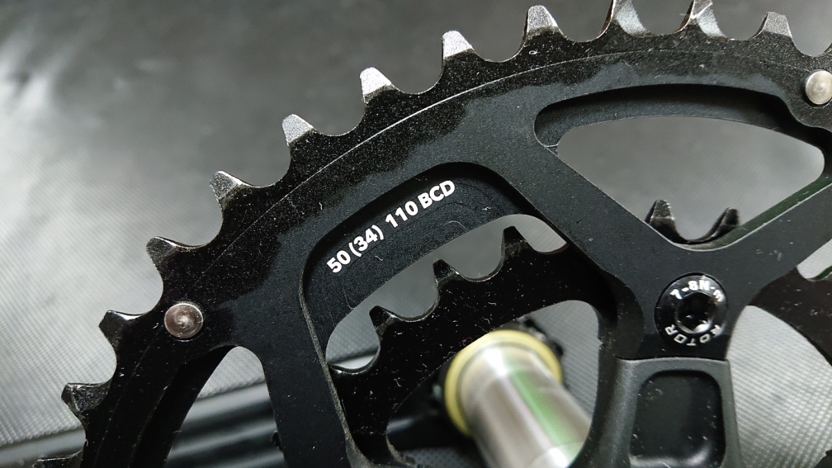 ROTOR 3D+ クランクセット 165mm 3D 「ローター」 3Dクランクセット 3D+&frasl;NoQチェーンリング プライスダウン開始ローター 3D+&frasl;NoQ ローター ◇◇ローター noQ ロードクランクセット noQチェーンリング Crankset