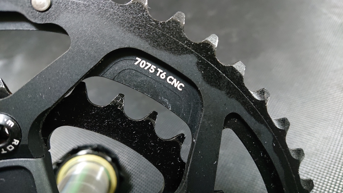 ROTOR 3D+ クランクセット 165mm 3D 「ローター」 3Dクランクセット 3D+&frasl;NoQチェーンリング プライスダウン開始ローター 3D+&frasl;NoQ ローター ◇◇ローター noQ ロードクランクセット noQチェーンリング Crankset