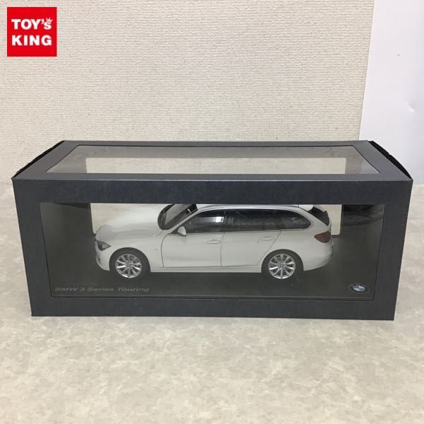 1円～ BMW SHOP 1/18 BMW 3 Series Touring Alpine White / ミニカー