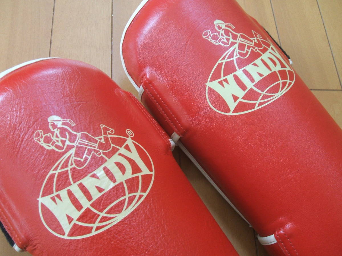 WINDY 限定レガース ビンテージタイプ L 綺麗☆レッグガード大人キック