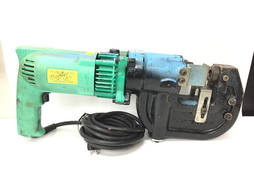 c156*160中古 Kamekura 亀倉精機 電動油圧式 ポートパンチャー RW-3