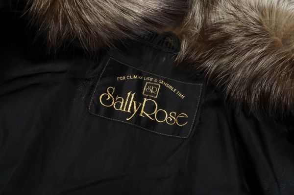 GB3632◇高級毛皮◇Sally Rose/サリーローズ*シルバーフォックス/FOX 