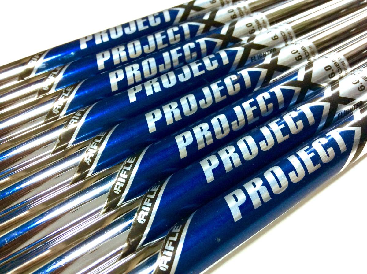 PROJECT X プロジェクトx 6.0 Sx相当 5-P 6本セット ゴルフ PROJECT X プロジェクトX 6.0 SX相当 5〜Pまでの6本セット