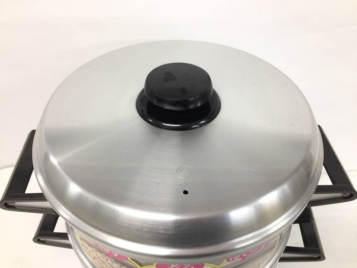 蒸し器 アルミ 3段の通販 日本製 燕三条 30 21cm セット 本竹せいろ