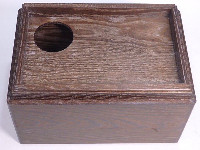 ☆美品！【仙正/銘 桑茶箱】指物師 仙水正之 サイズ：21.5×15×高さ14cm