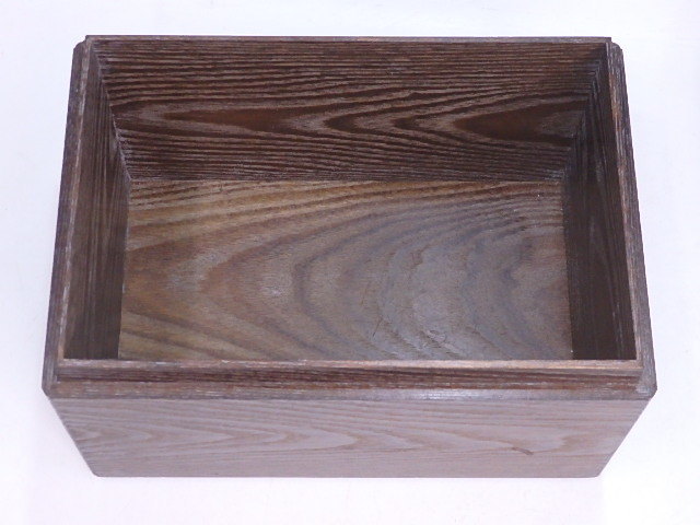 ☆美品！【仙正/銘 桑茶箱】指物師 仙水正之 サイズ：21.5×15×高さ14cm