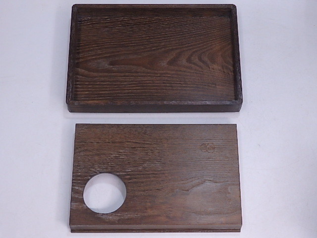 ☆美品！【仙正/銘 桑茶箱】指物師 仙水正之 サイズ：21.5×15×高さ14cm