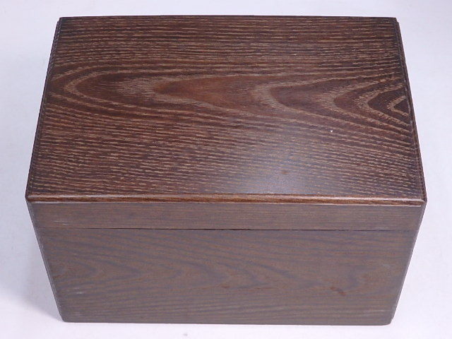 ☆美品！【仙正/銘 桑茶箱】指物師 仙水正之 サイズ：21.5×15×高さ14cm
