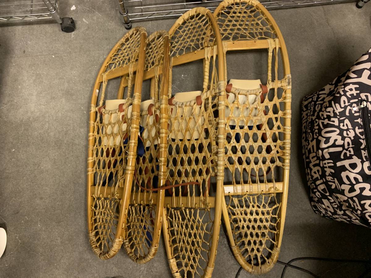 SALE，新作 L.L.Bean エルエルビーン ヴィンテージウッド スノーシュー 2足まとめて(スノーシュー、かんじき)｜売買されたオークション情報、yahooの商品情報をアーカイブ公開 - オークファン スノーシュー、かんじき