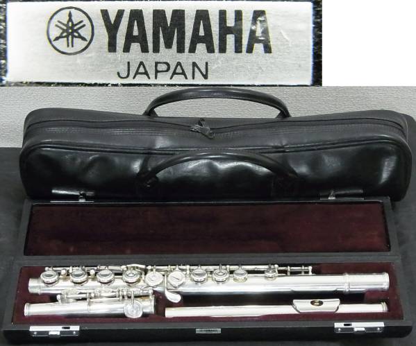 YAMAHA フルート YFL 514 頭部管銀製　プロモデル　廃番品 YAMAHA フルート YFL-514 プロモデル 日本製 EC SILVER HEAD 925頭部銀