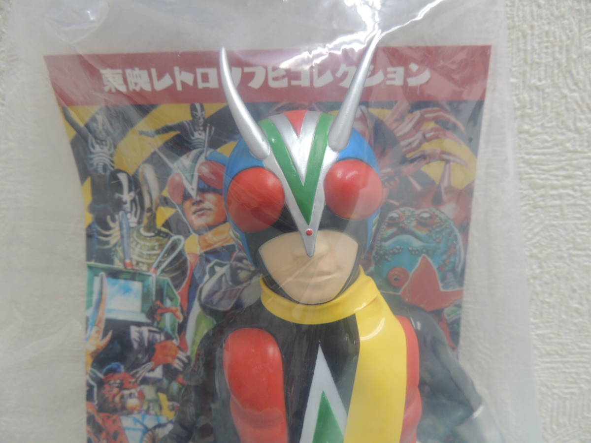 仮面ライダーV3 ライダーマン ロープアーム 東映レトロソフビ