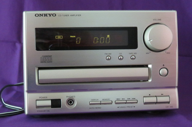 オーディオ機器 ONKYO CR-185Xメンテナンス済み