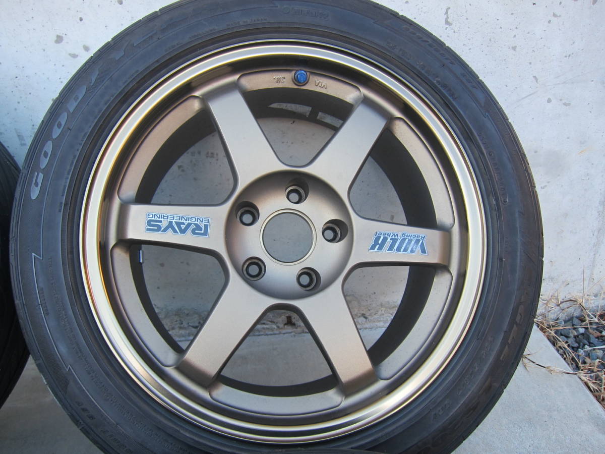 RAYS VOLK RACING レイズ TE37 17インチ 8.5J +50 8.5J +30 114.3