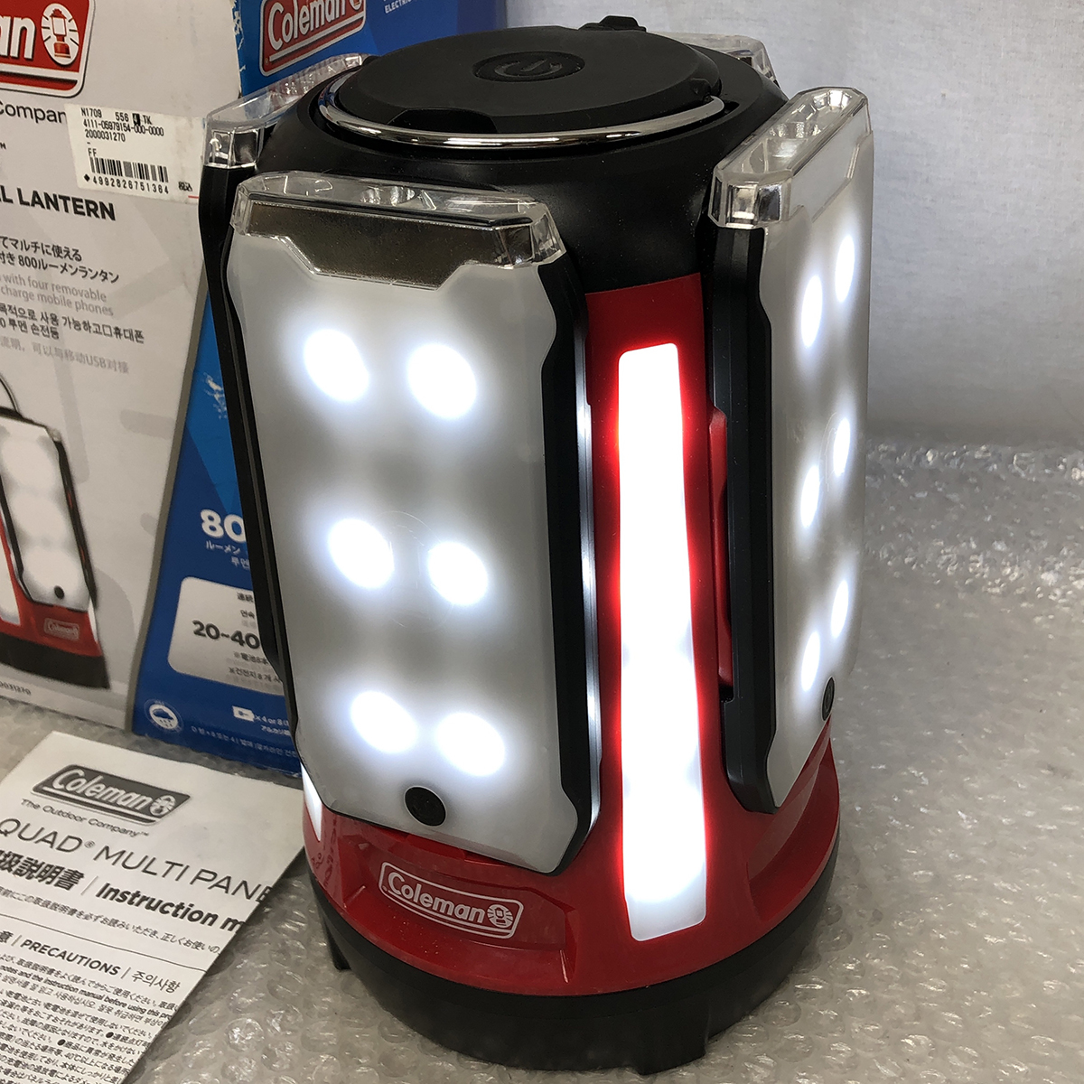 : | クアッドマルチパネルランタンplus(レッド) アウトドア用品 コールマン アウトドア クアッドマルチパネルランタンｐｌｕｓ（グリーン） コールマン(Coleman)クアッドマルチパネルランタンｐｌｕｓ（グリーン） バッテリーランタン ランタン キャンプ バッテリー式 クアッドマルチパネルランタンプラス クアッドマルチパネルランタンplus(グリーン)の通販｜キャンプ用品の スポーツ＆アウトドア クアッドマルチパネルランタン／コールマン
