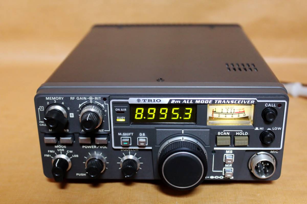 TRIO トリオ TR-9000G キズなし美品 144MHz オールモード 受信周波数 