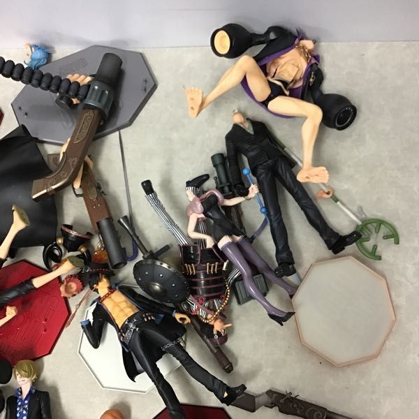 1円～ 訳あり ジャンク ONE PIECE フィギュア ナミ サンジ フランキー