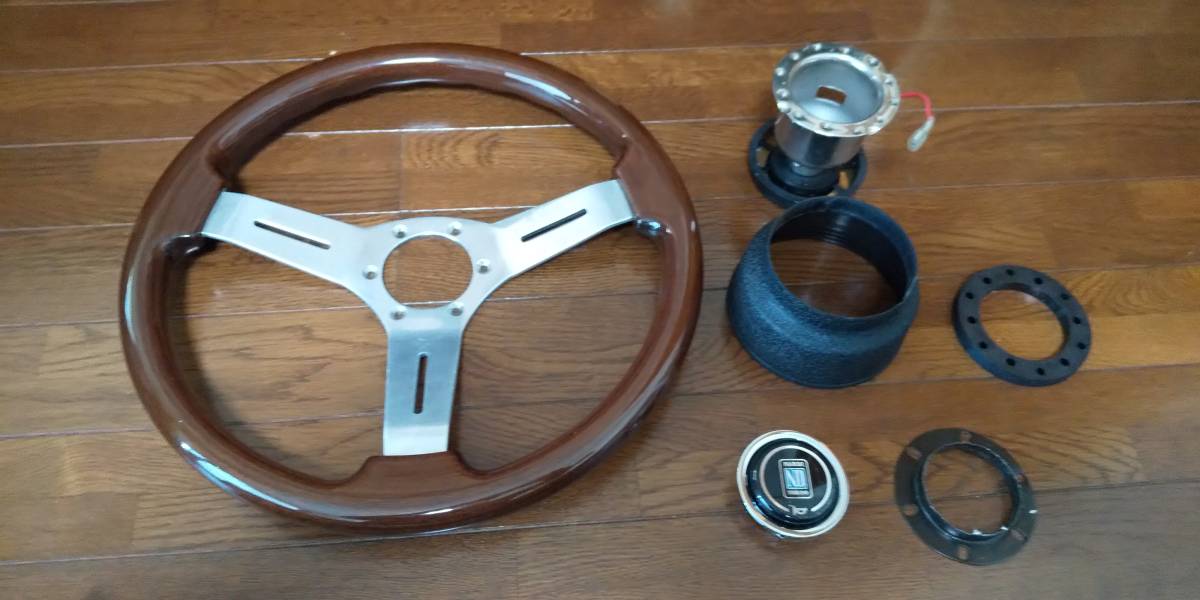 ナルディウッド ゴールドスポーク 36パイ ナルディ クラシック ウッド