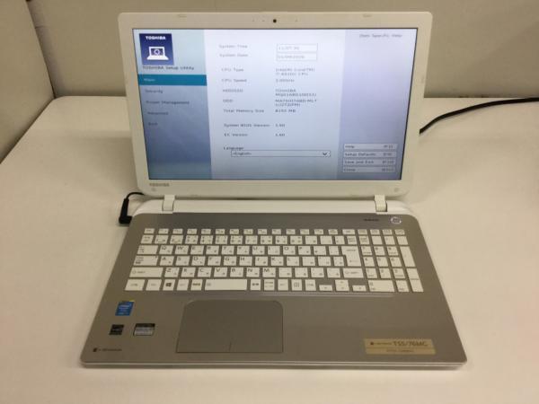 dynabook TOSHIBA Core ジャンク品 T55⁄76MWS i7｜Yahoo!フリマ（旧 i7
