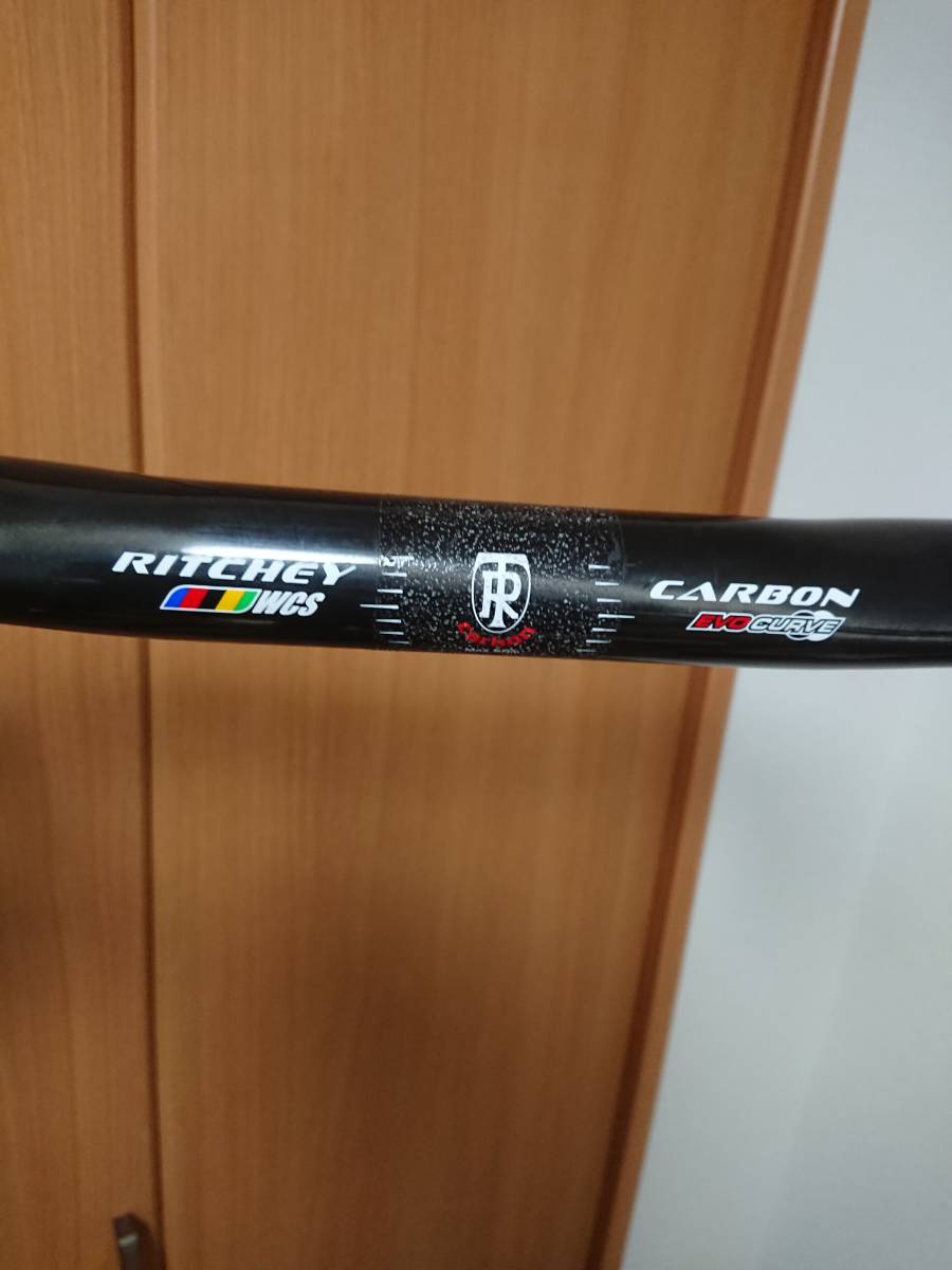 即決 RITCHEY WCS EVO CURVE 440mm リッチー カーボンハンドル