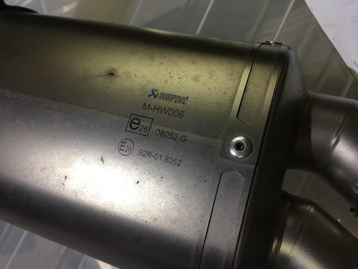 ACRAPOVIC アクラポヴィッチ マフラー CRF1000L Africa Twin (SD04)