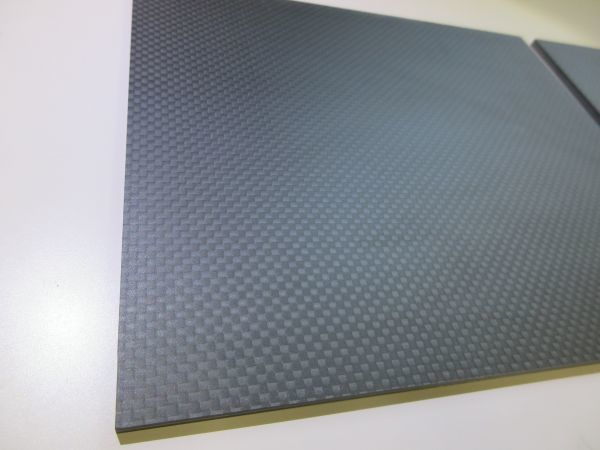 カーボン 3K ファイバー プレート シート 200mm ドライカーボン