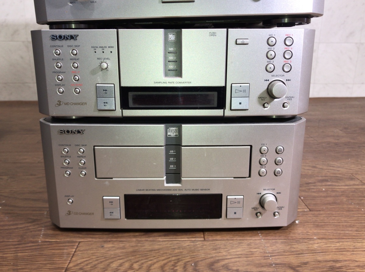 A126Y007 ○ SONY DHC-MD717 システムコンポ スピーカーセット ソニー
