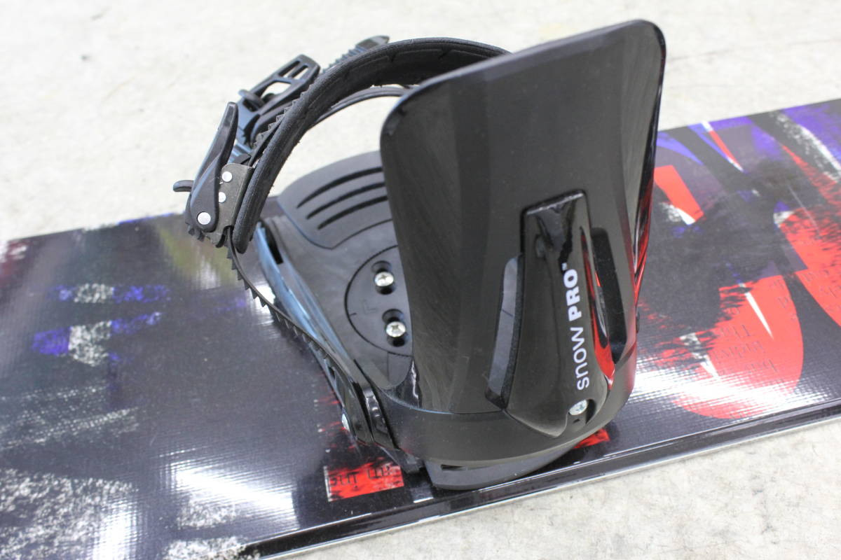 SLQ × SNOWPRO メンズ用ケース付きスノーボードセット！ SLQ