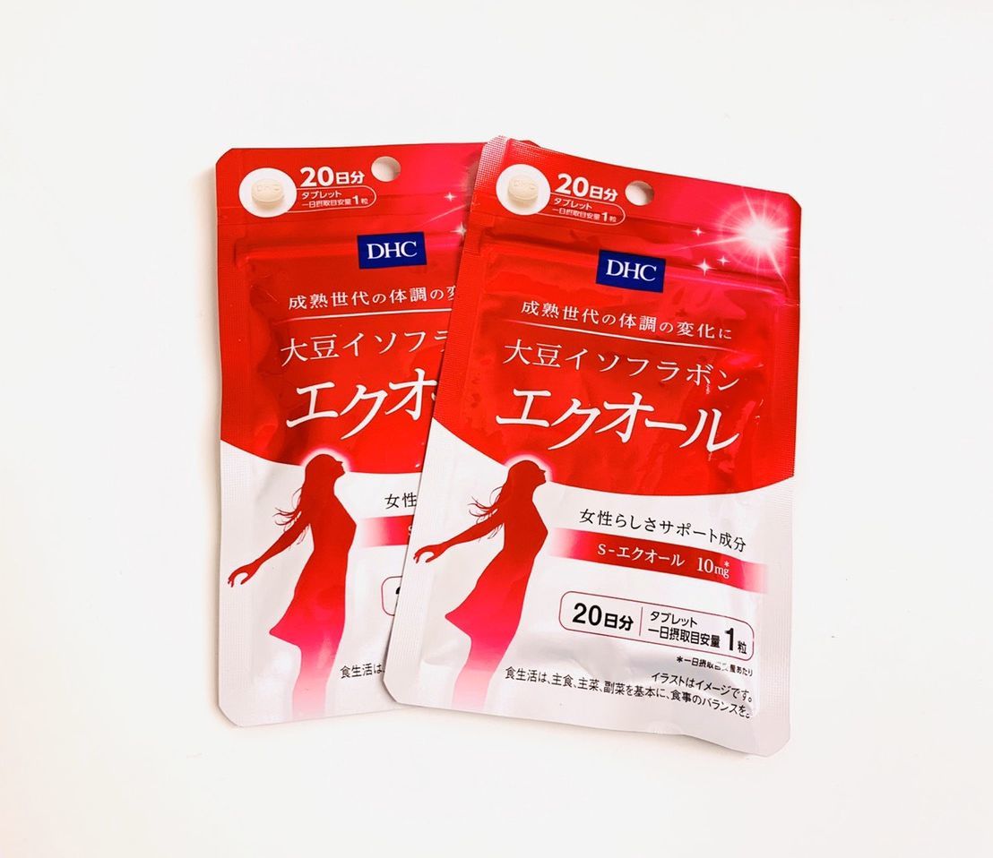 【お得，爆買い】 すぐ発送 安心の正規品 DHC 大豆イソフラボン エクオール 1袋 20日分 20粒 &times;2袋セット 合計40日分(健康食品)｜売買されたオークション情報、yahooの商品情報をアーカイブ公開 - オークファン その他