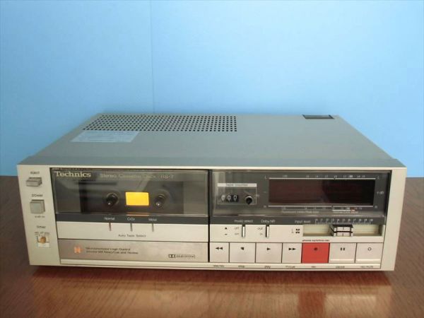Technics ステレオカセットデッキ RS-7 動作良品 動作品、訳あり