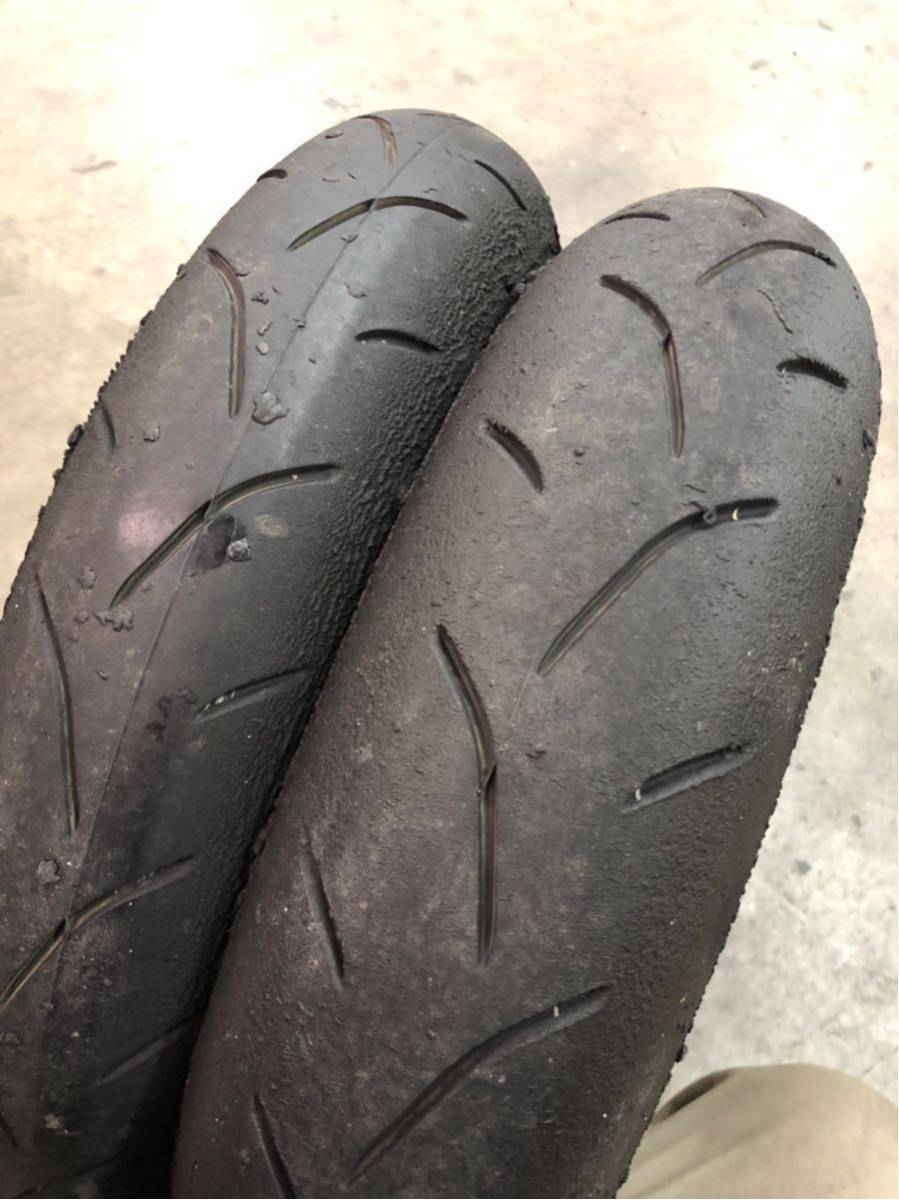 ブリジストン バトラックス BT601 100/90-12 120/80-12 NSR50 中古 