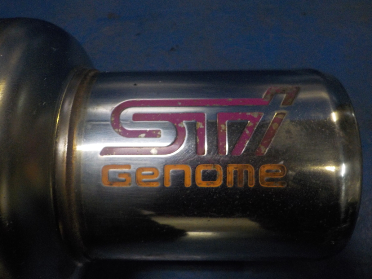 マフラー STI Genome ゲノム Yahoo!オークション レガシィ」の落札