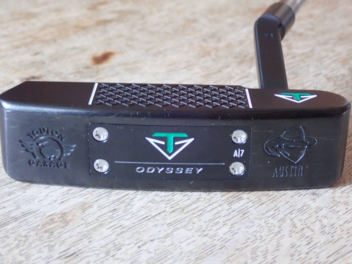 赤字超特価，SALE ：MEGA レア ツアー支給品 Odyssey TOULON GARAGE AUSTIN ミッドスラントネック 35インチ(オデッセイ)｜売買されたオークション情報、yahooの商品情報をアーカイブ公開 - オークファン 男性右きき用