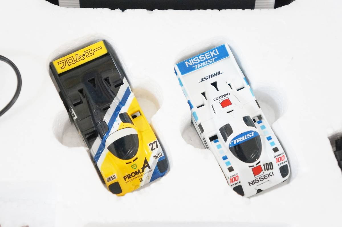 レトロ玩具エポック社スーパーサーキット『ポルシェ962Cウイニング