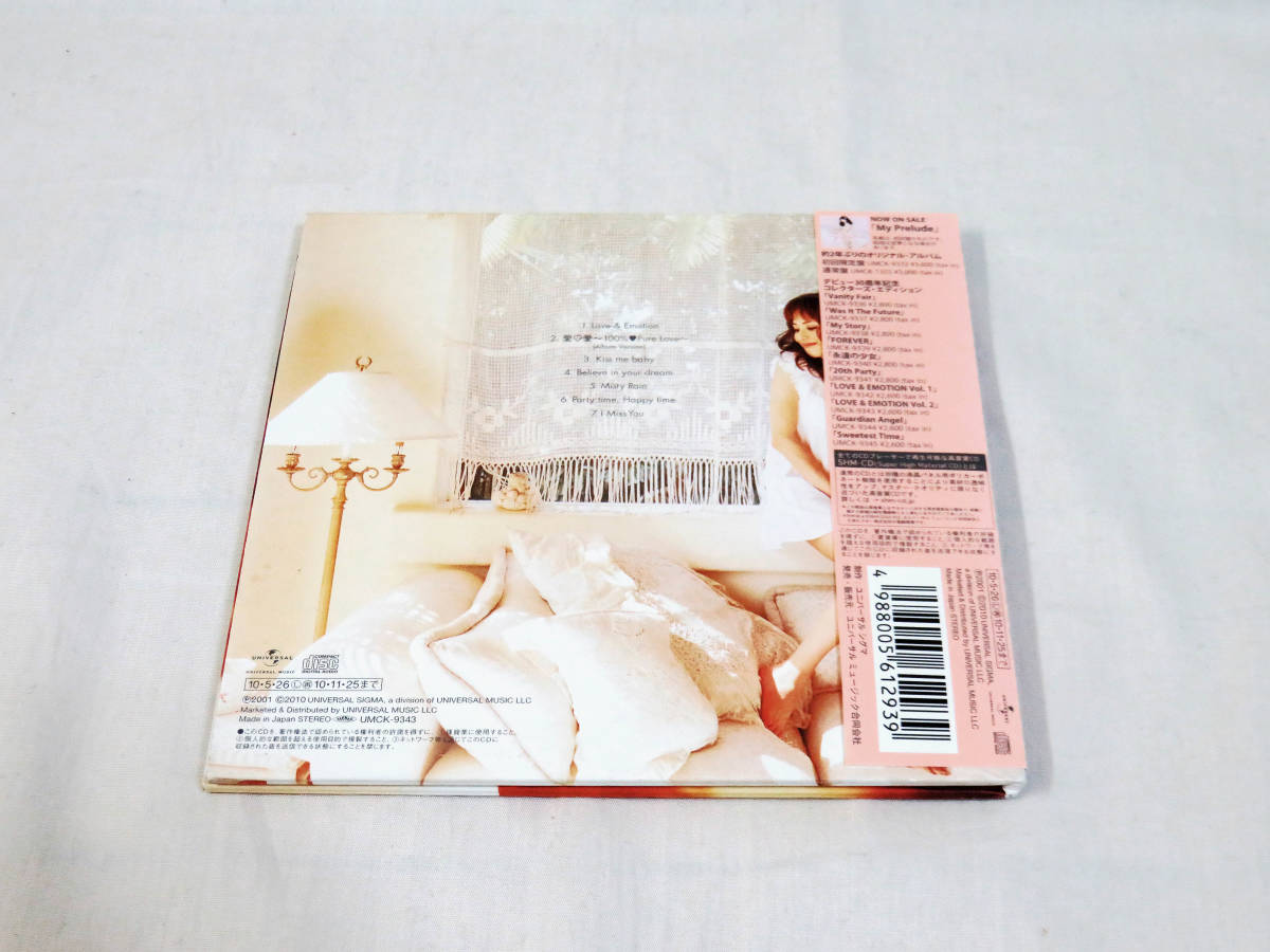 松田聖子 LOVE & EMOTION VOL.2 アルバム 10年 初回生産限定盤 紙