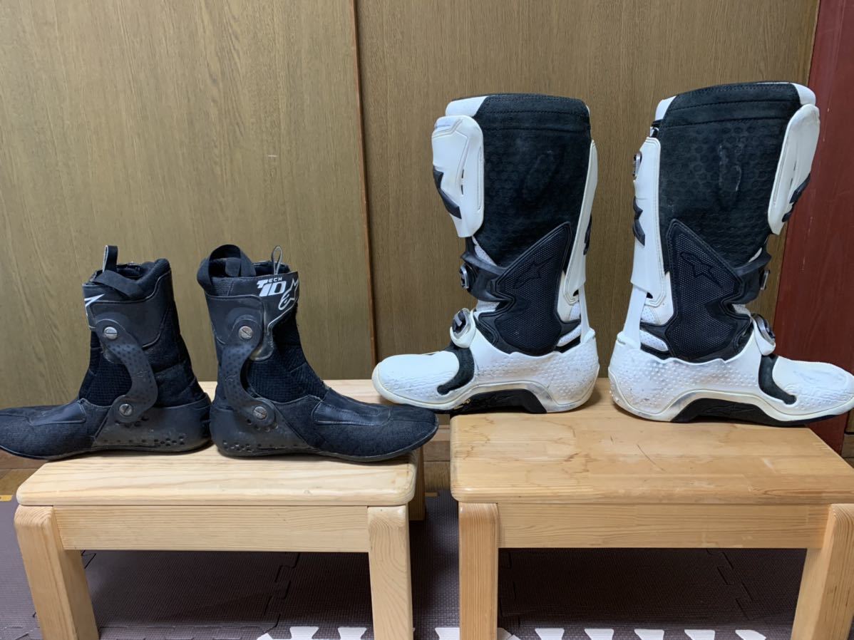 alpinestars アルパインスターズ TECH10 ブーツ US8 26.5㎝ モトクロス
