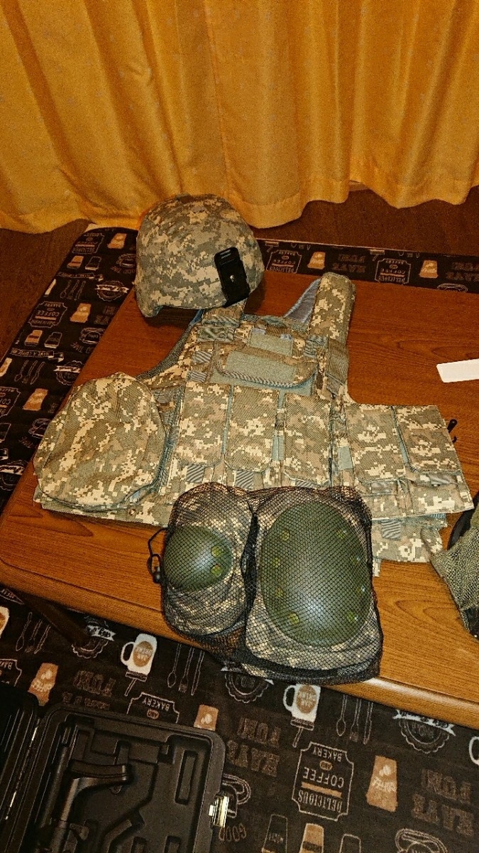 ACU 米軍 サバゲー 迷彩服 | acuの通販 BDU ボディアーマー スマートに米