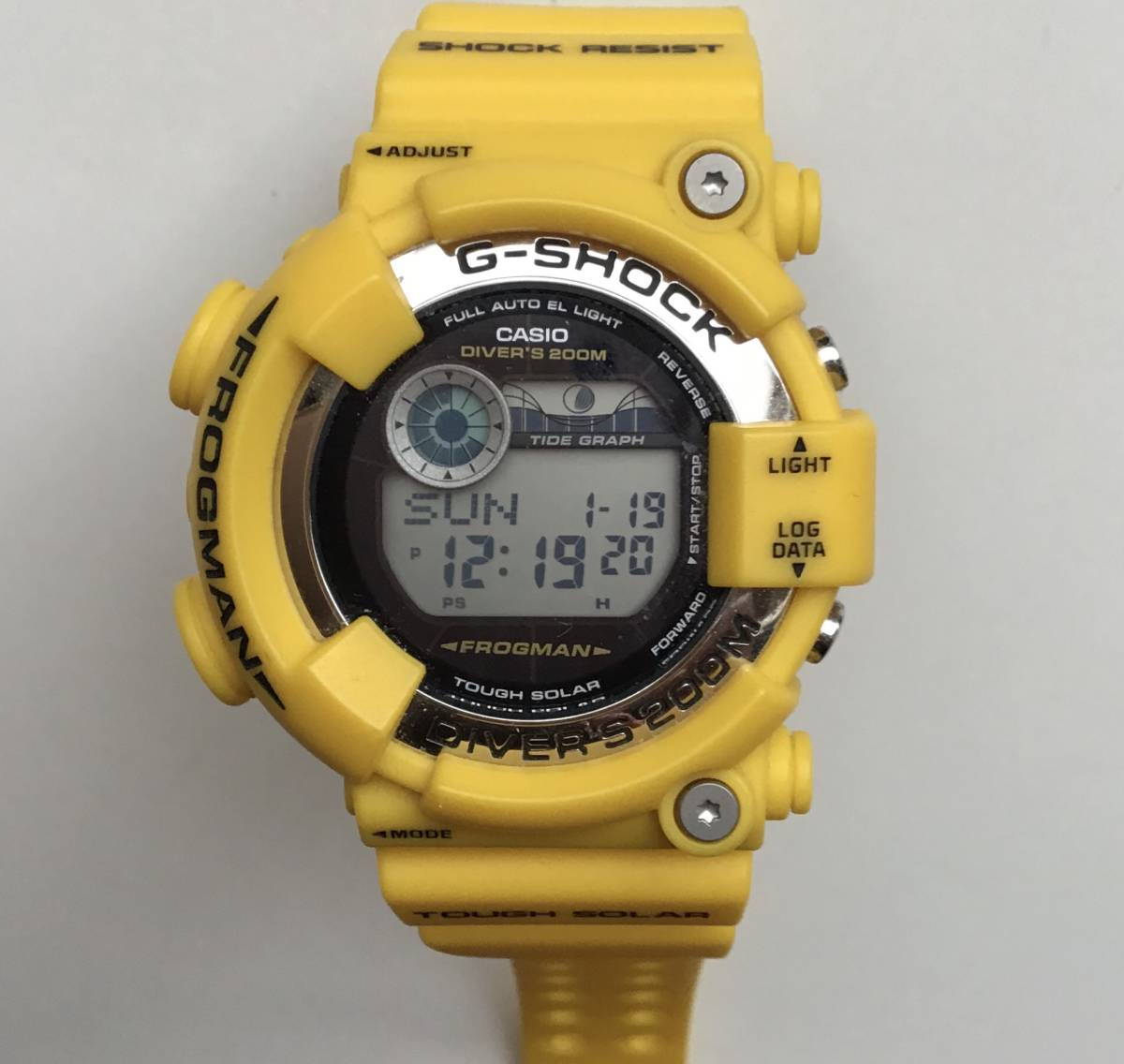 Frogman Casio G-Shock GF-8250-9JF - Yellow Solar G-SHOCK CASIO In 
