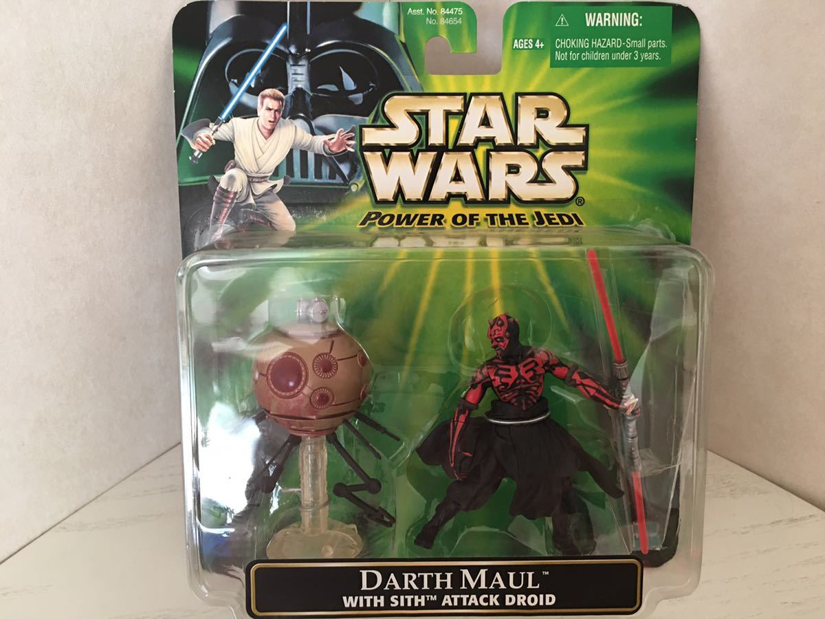 STAR WARS★スターウォーズ★ダース・モールwithシス・アタックドロイド★DARTH MAUL WITH SITH ATTACK DROID★POWER OF THE JEDI★未開封_1