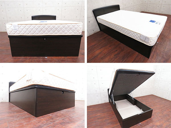 ■展示品■未使用品■Dreambed/ドリームベッド■ドリーミー270 F4■高級■モダンスタイル■跳ね上げ■セミダブルベッド■20万■wwh153a