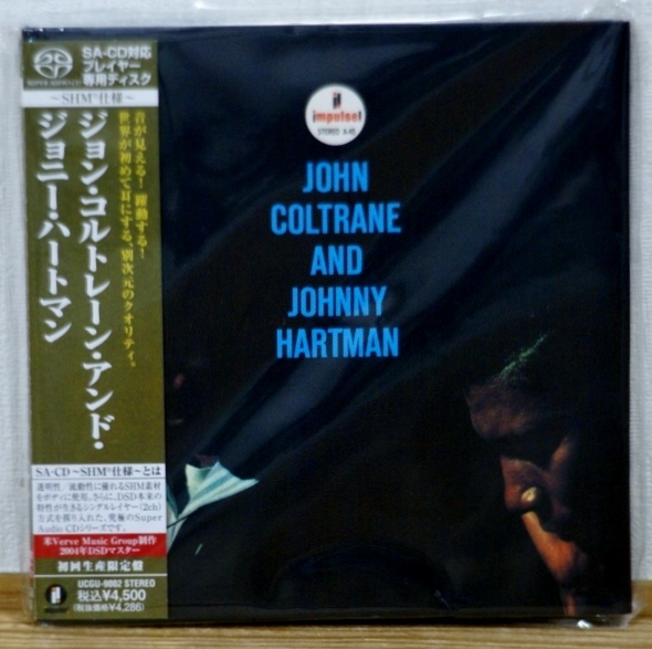 新作，豊富な ジョン コルトレーン&ジョニー ハートマン 高音質 SACD SHM仕様 初回生産限定盤 John Coltrane(ジャズ一般)｜売買されたオークション情報、yahooの商品情報をアーカイブ公開 - オークファン ジャズ一般