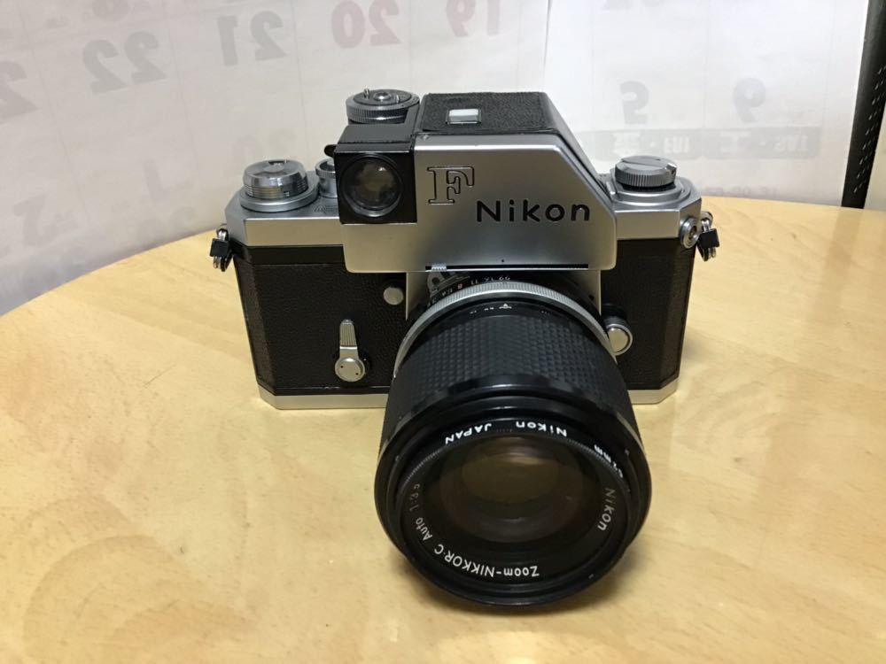 ニコン Nikon F フォトミック NIKKOR f3.5 / 43～86mm 付き 写真が全てです