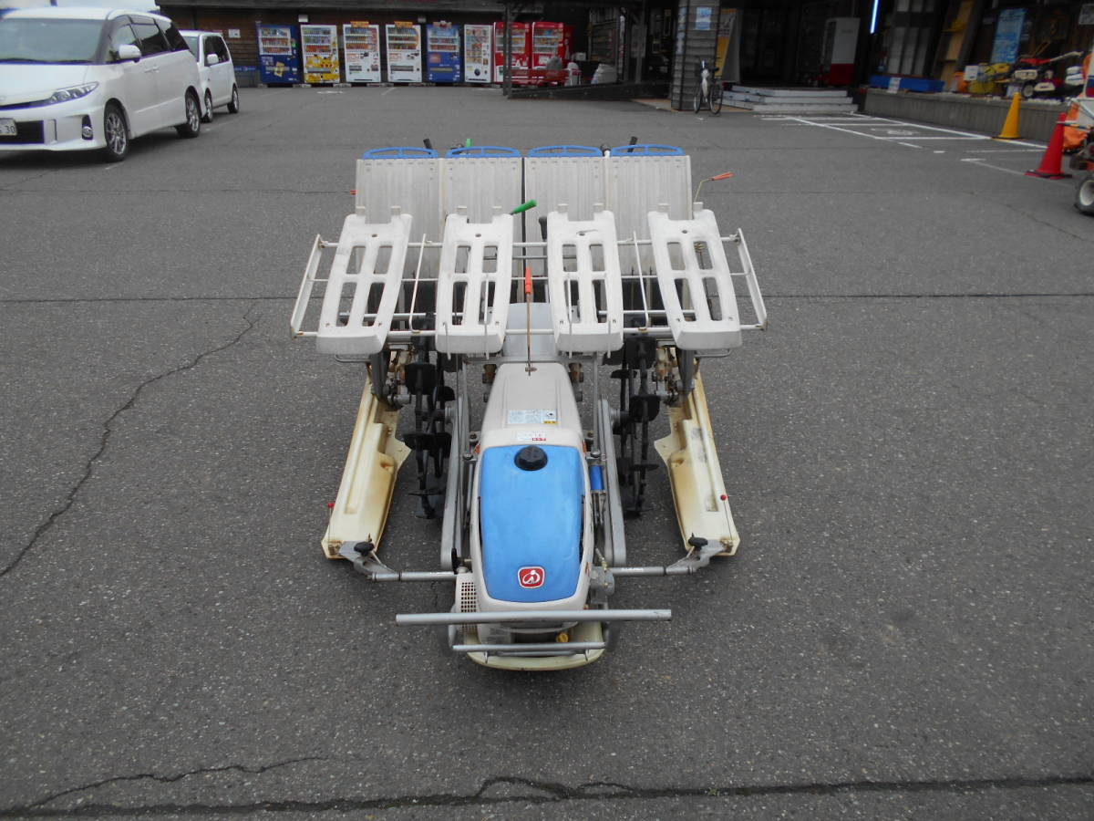 182 石川発 イセキ 歩行型田植え機 さなえ PC4 4条植え 中古 【公式通販】