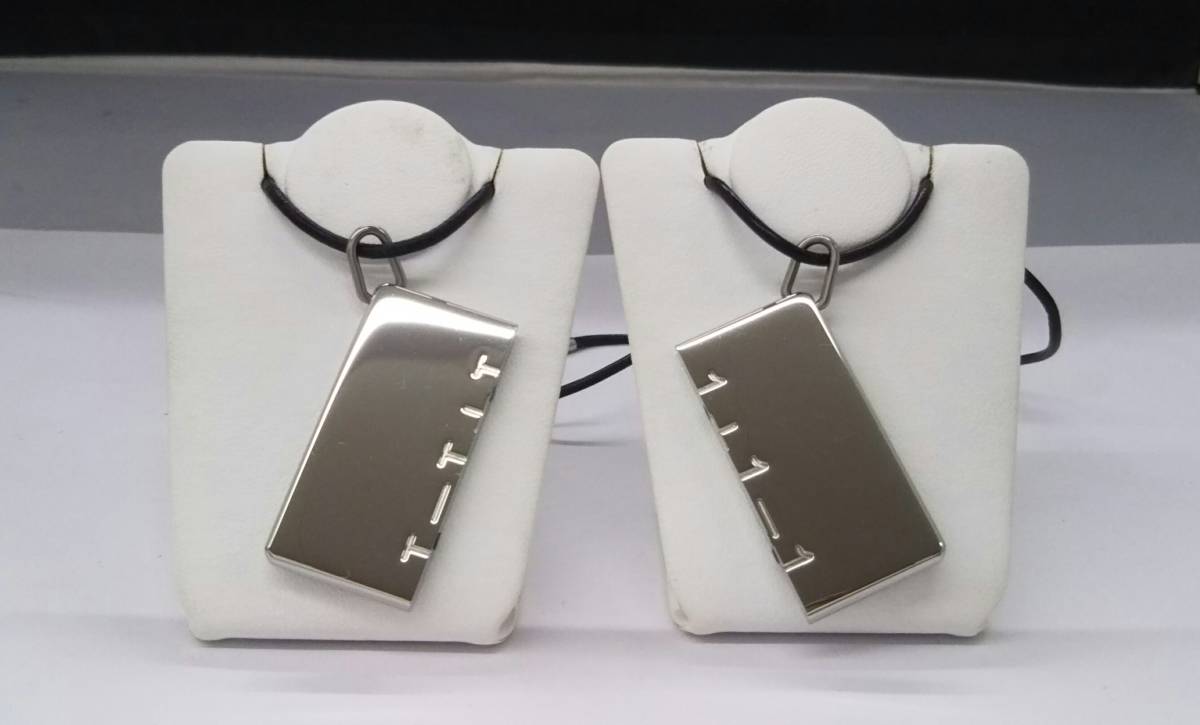 新品未使用】HERMES シンボルチョーカーネックレス 1+1＝1プレート 