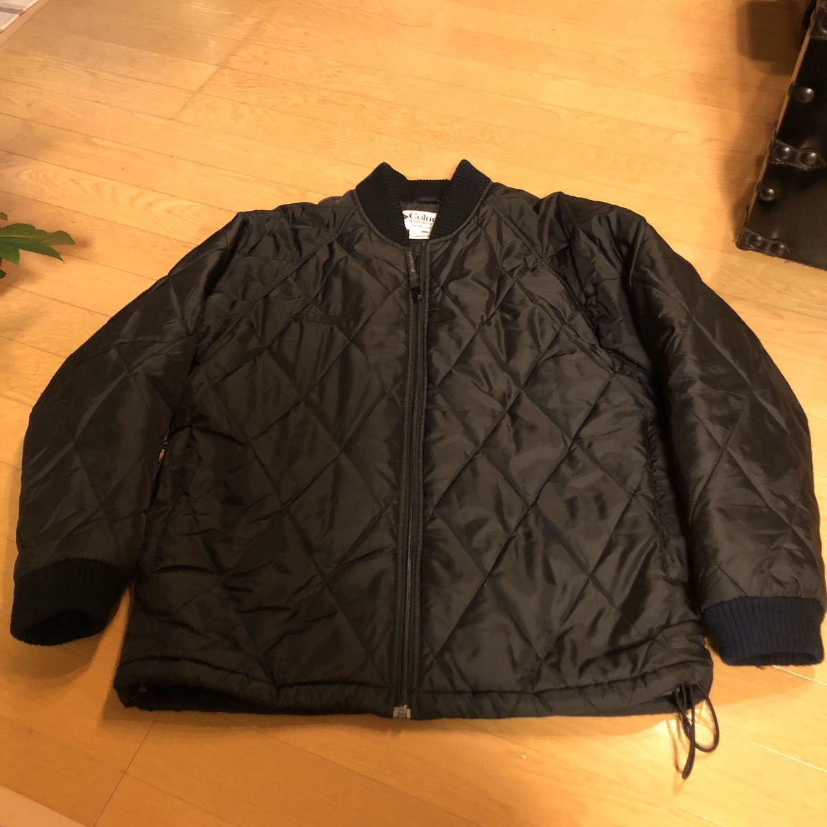 美品 Columbia コロンビア キルティングジャケット キルティング 