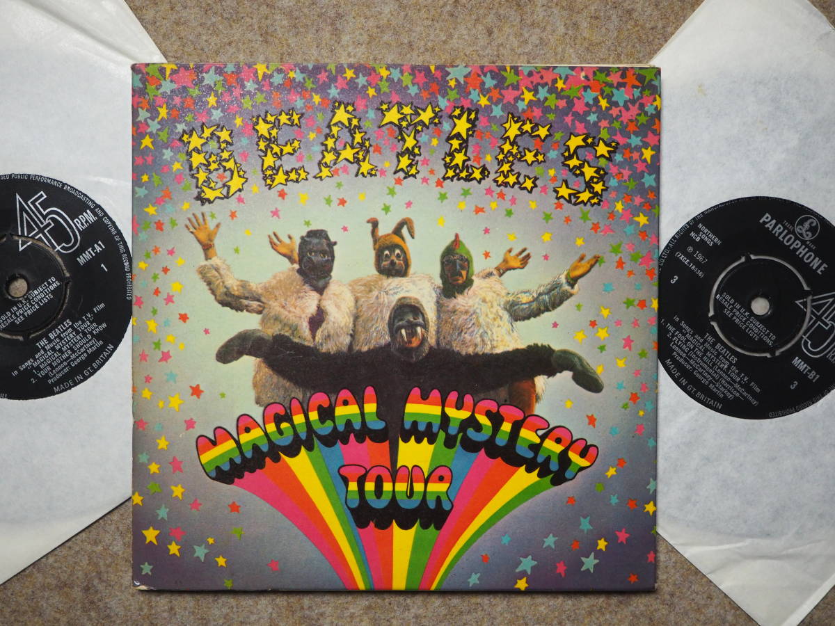 The Beatles-Magical Mystery Tour☆英Orig.モノ2EP!! |